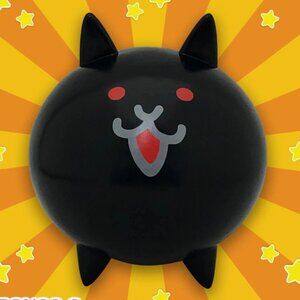 New Battle Cats Murderous Cat Big Soft Vinyl Figure 18cm Japan